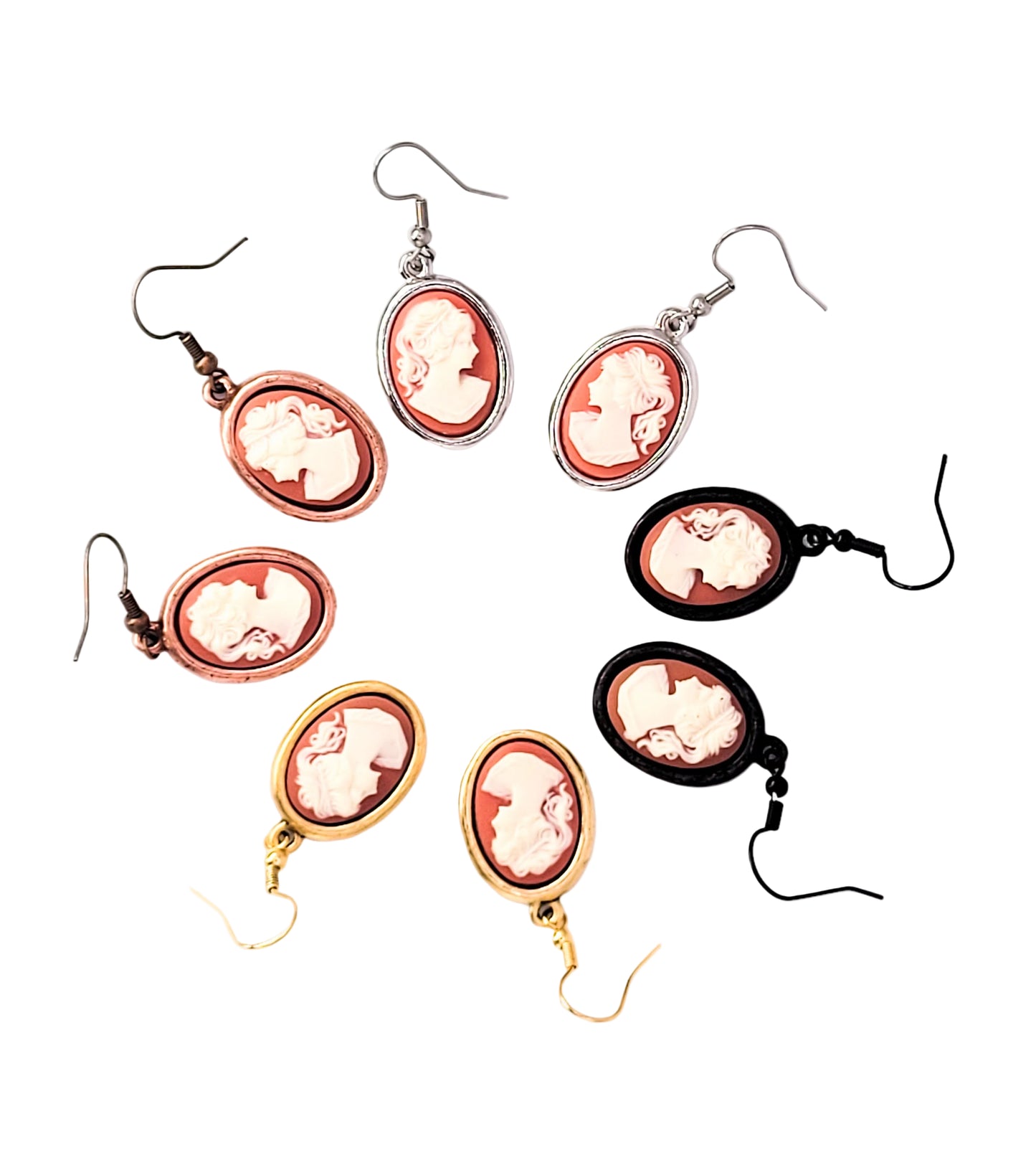Classic Cameo Earrings
