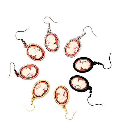Classic Cameo Earrings