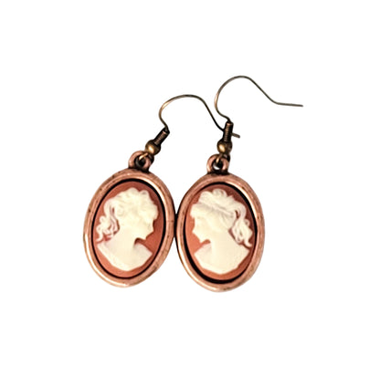 Classic Cameo Earrings