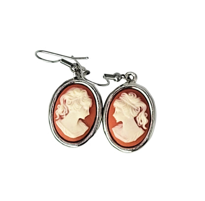 Classic Cameo Earrings