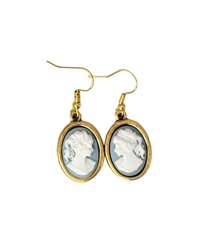 Classic Cameo Earrings