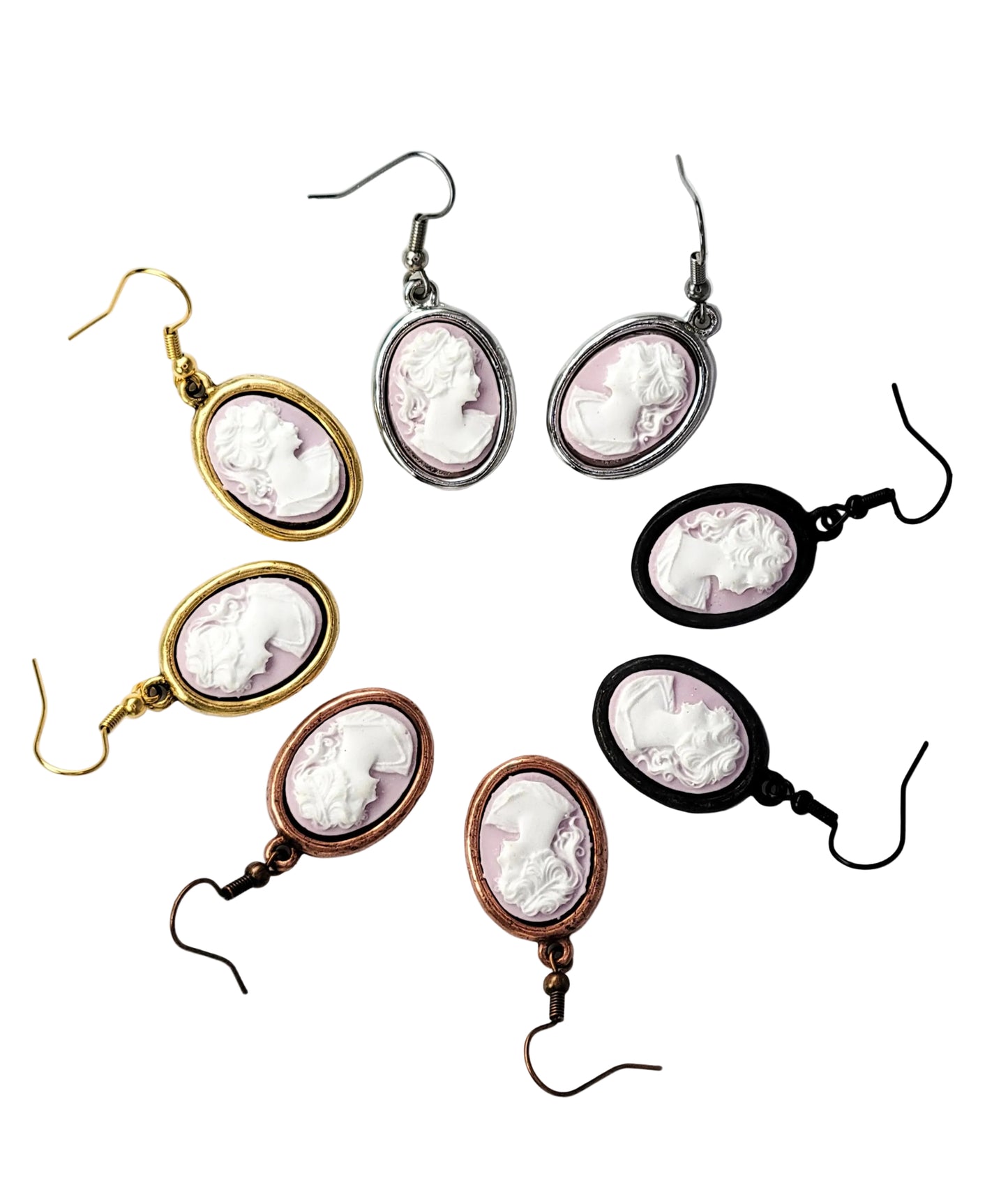 Classic Cameo Earrings