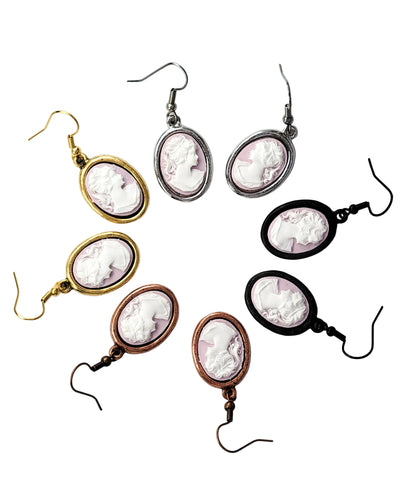 Classic Cameo Earrings