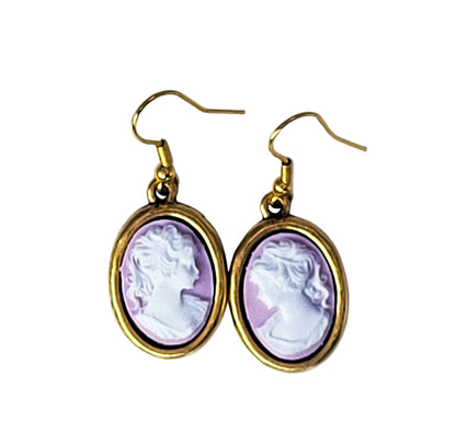 Classic Cameo Earrings