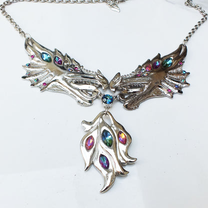 Twin Dragon Necklace